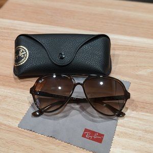 Ray Ban Glasses Tortoise - CATS 5000